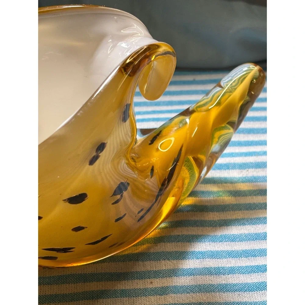 Vintage Hand-blown Art Glass